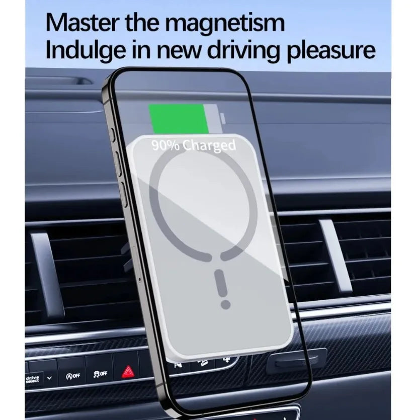 100W Magnetic Wireless Car Charger