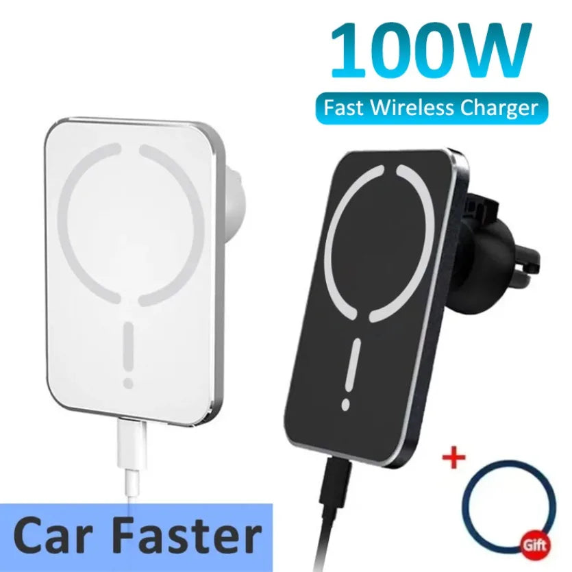100W Magnetic Wireless Car Charger