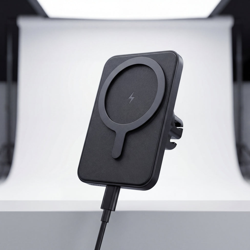 MagSafe Magnetic Wireless Car Charger – 30W Fast Charging